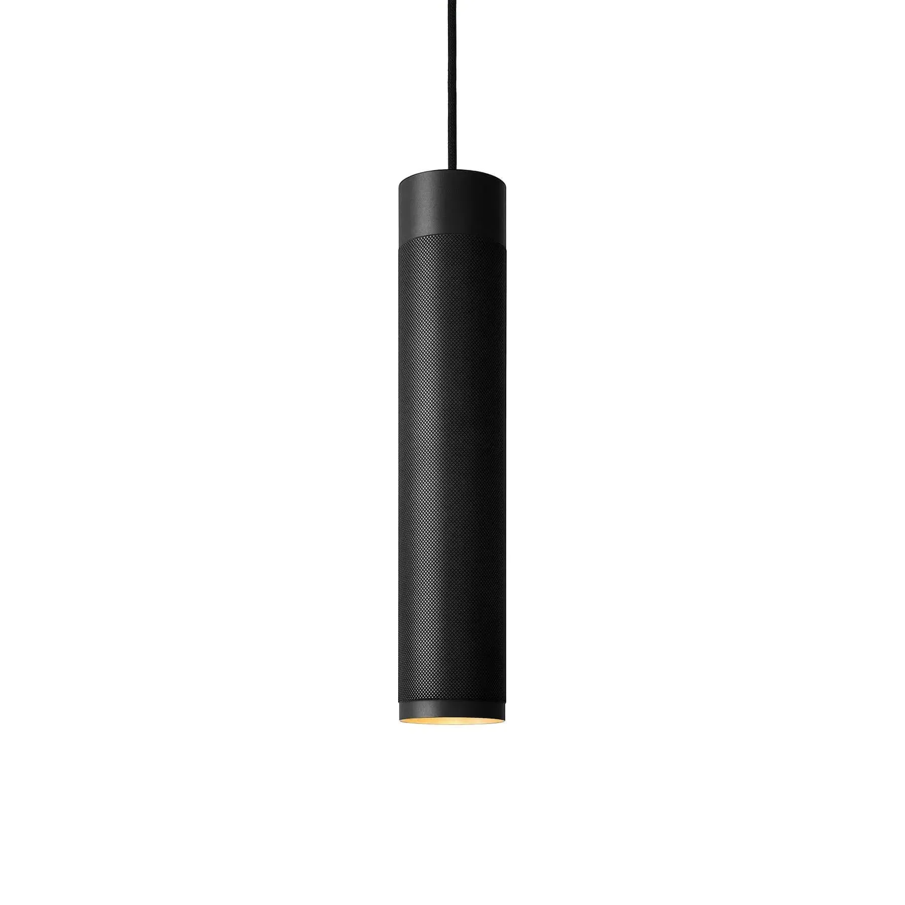 Patrone Large Pendant Light - Black Browned Brass