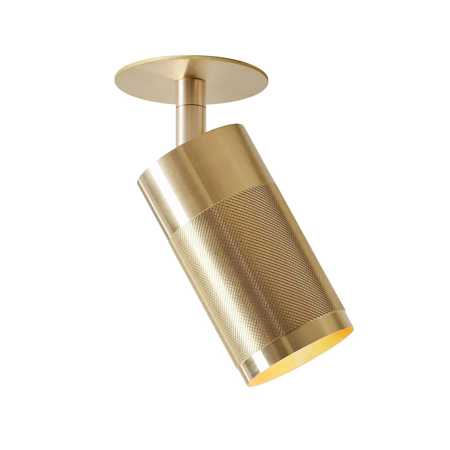 Patrone Recessed Ceiling Light - Nickel Plated, Brass