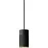 Patrone Small Pendant Light - Black Browned Brass