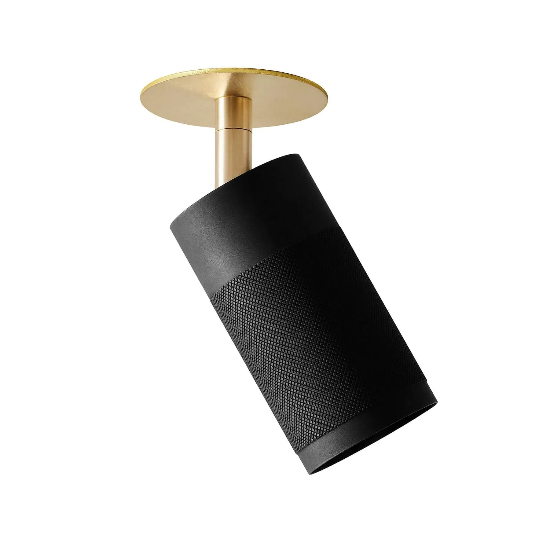 Recessed Ceiling Light - Black, Brass image