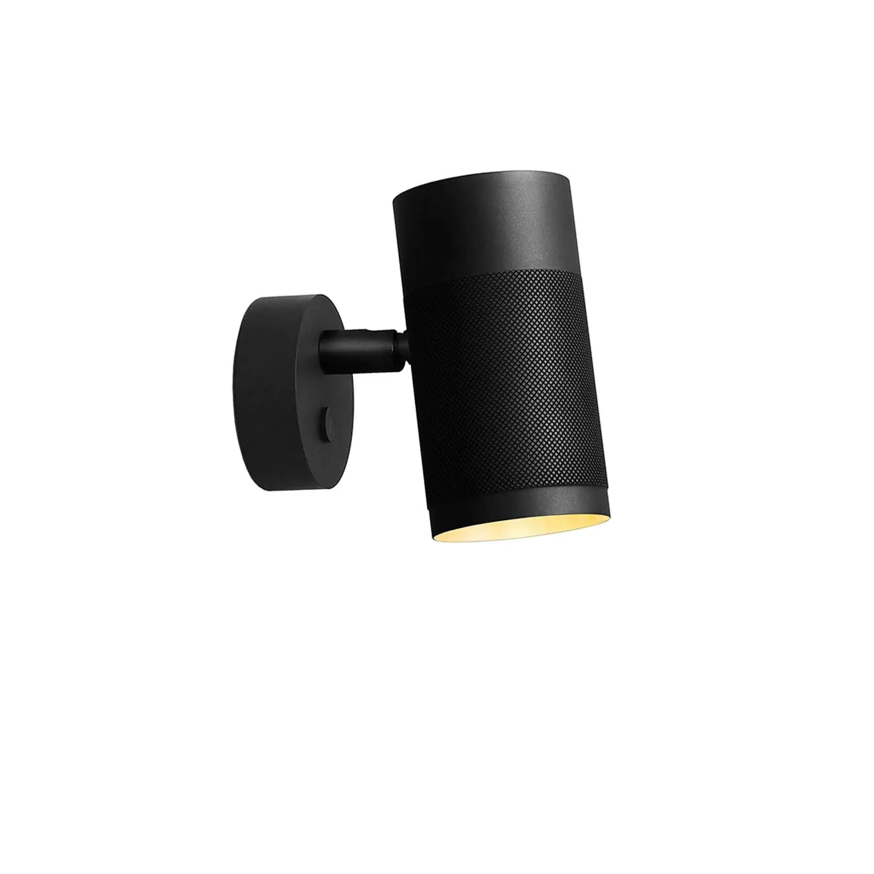 Small Wall Light - Black, Brass image
