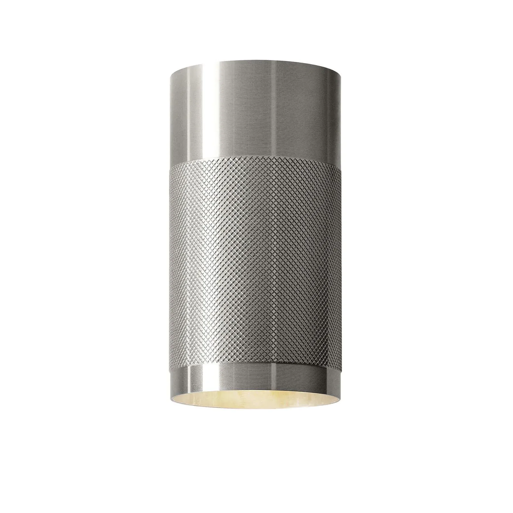 Surface Ceiling Light - Nickel, Solid Brass