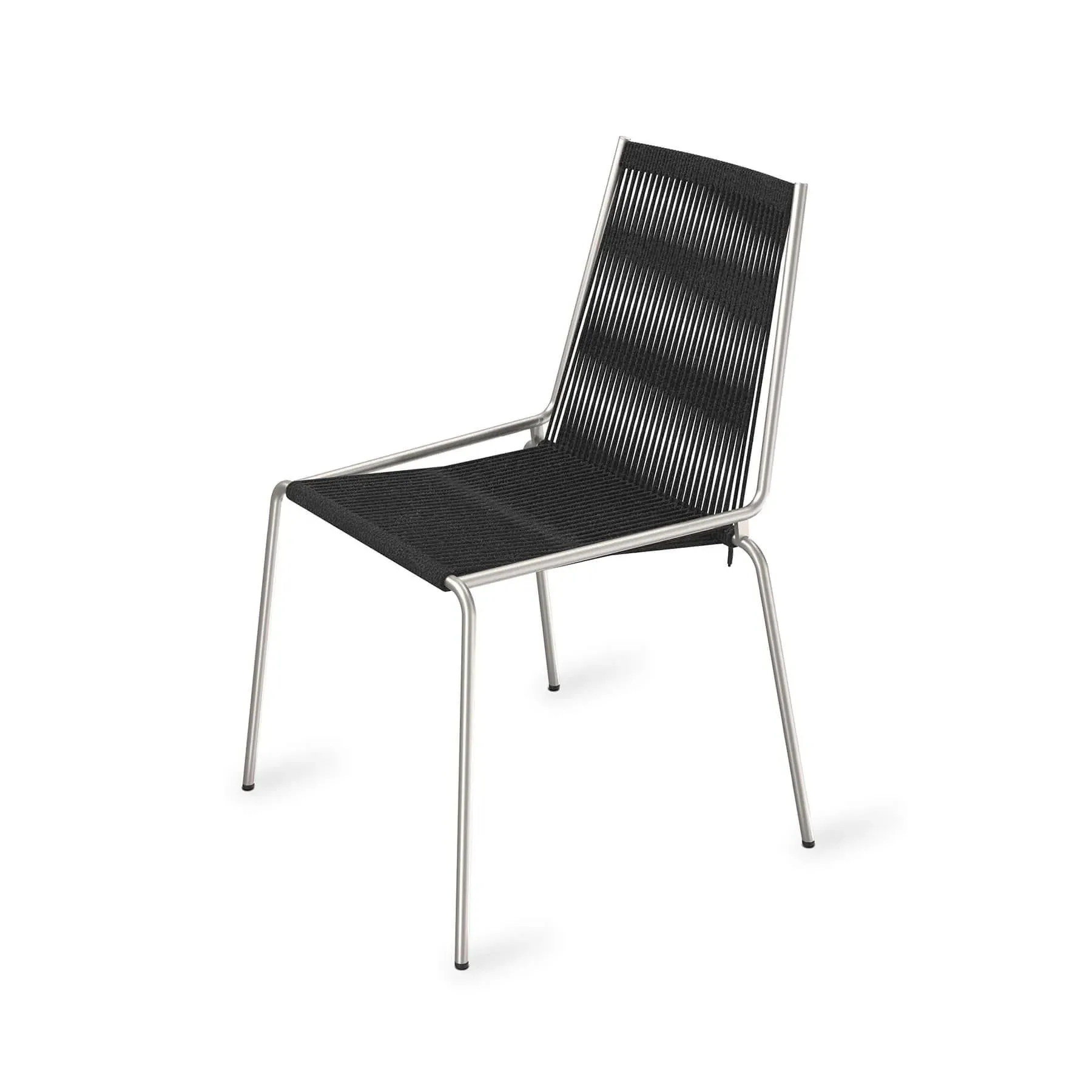 Upholstered Dining Chair - Black, Linen