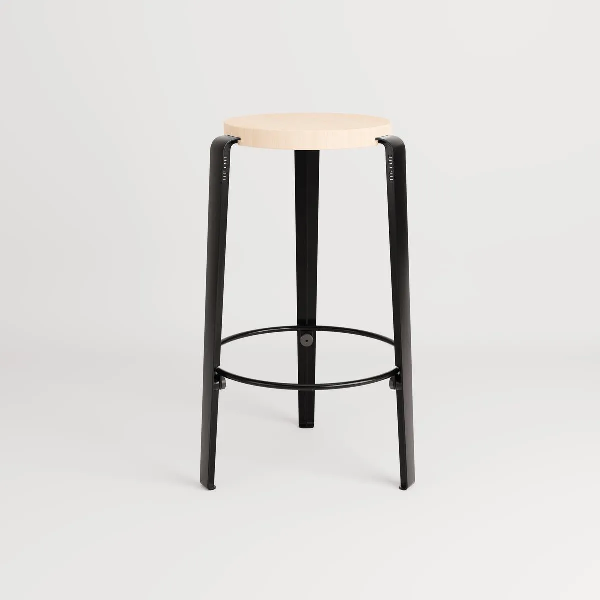 Counter Height Stool Stackable - Black, Beech image