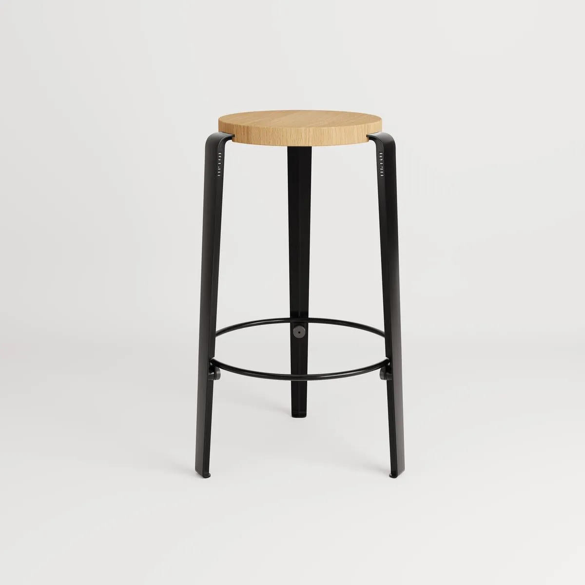 Counter Height Stool Stackable - Green, Oak