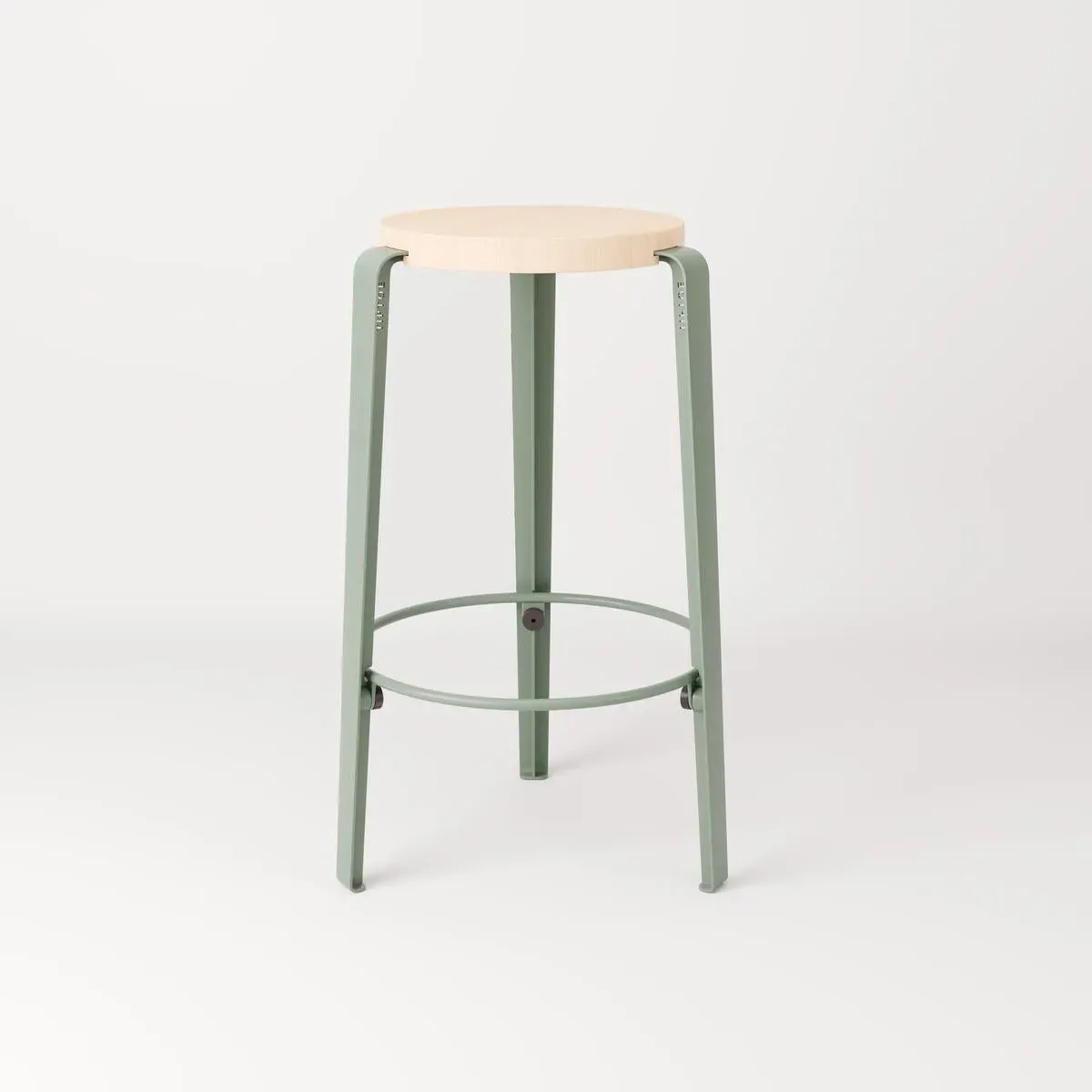 Counter Height Stool Stackable - Grey, Beech