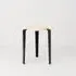 LOU Stool - Graphite Black, Beech
