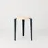 LOU Stool - Mineral Blue, Beech