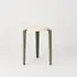 LOU Stool - Rosemary Green, Beech