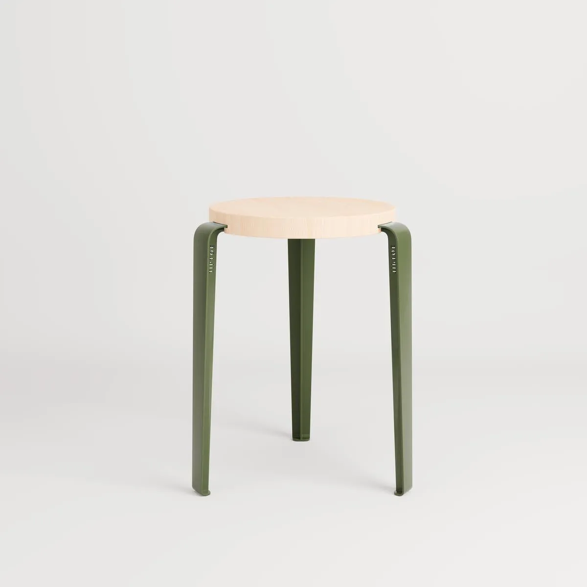 LOU Stool - Rosemary Green, Beech