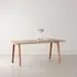 New Rectangular Dining Table - Ash Pink, Recycled Oak