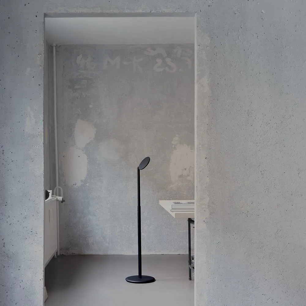 Portable Floor Light with Battery - White