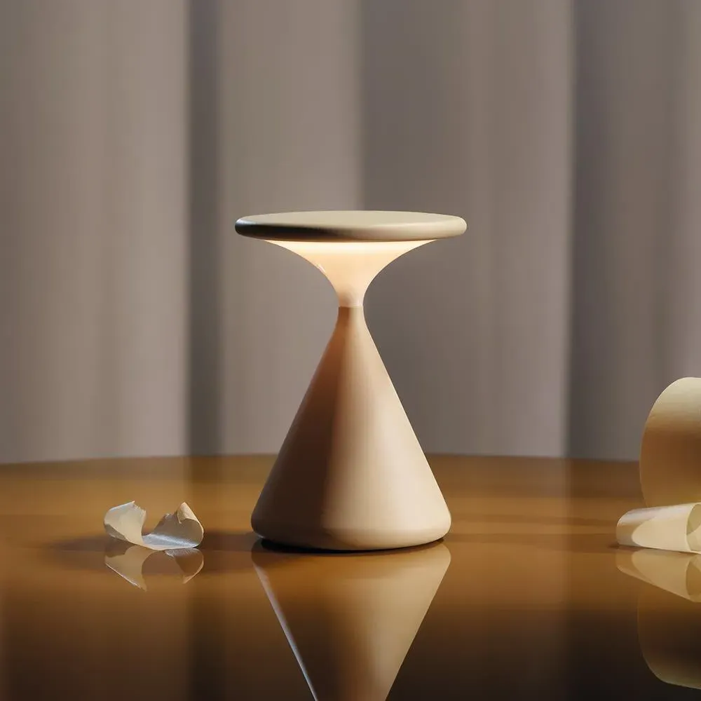 Portable Rechargeable Lamp with Touch Control - Dark