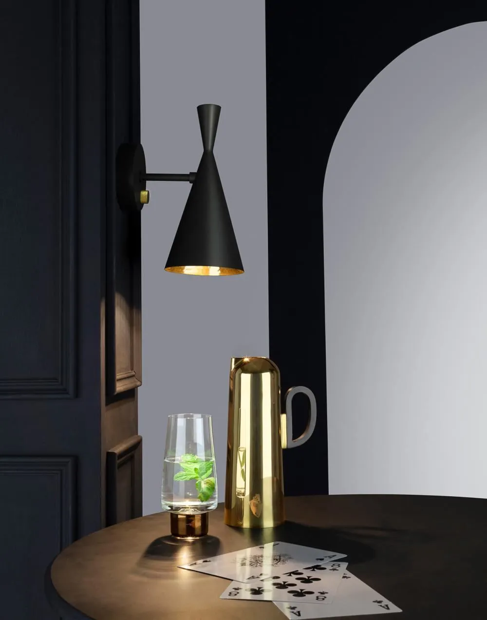 Beat Wall Light - Black