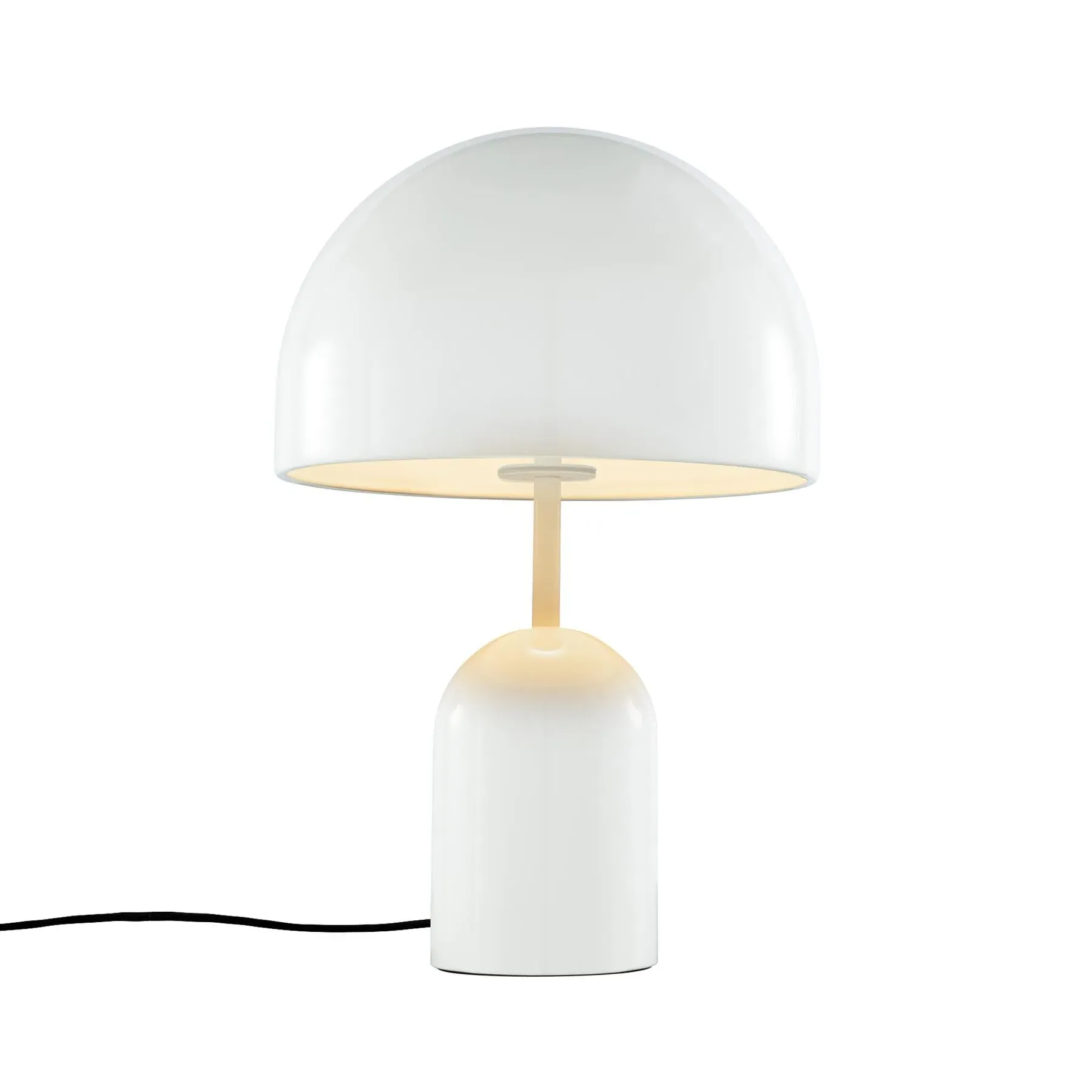 Bell LED Table Lamp - Fluoro Red, Steel