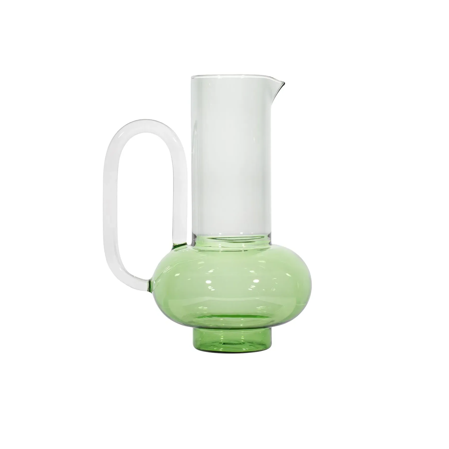 Jug - Green, Borosilicate Glass image
