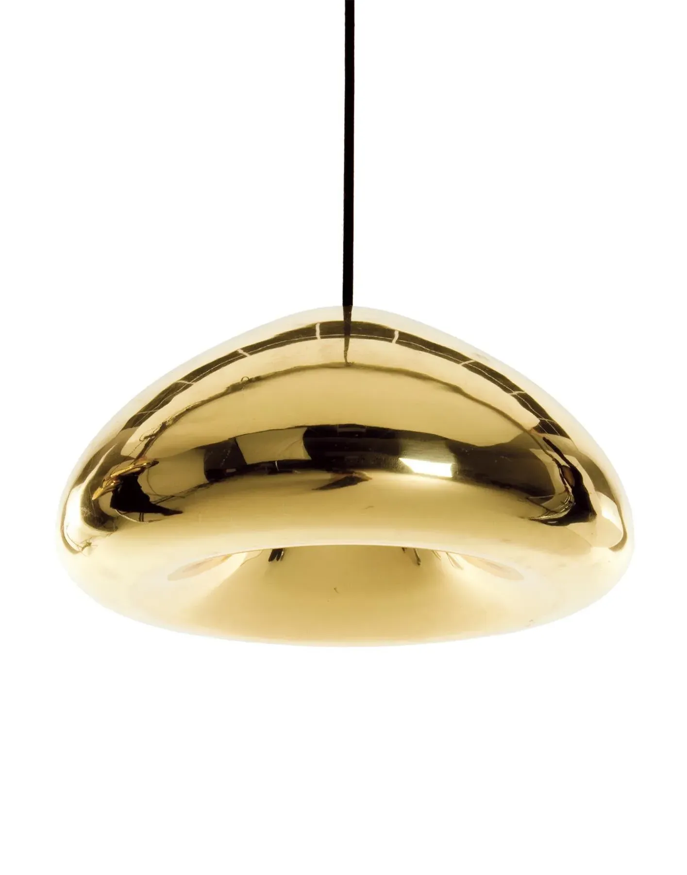 Medium LED Pendant Light - Brass, Steel