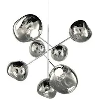 Melt Large LED Chandelier - Chrome