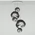 Melt Large Round LED Pendant Light System - Chrome