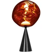 Melt LED Cone Fat Table Light - Copper