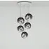 Melt Mini Round LED Pendant Light System - Chrome