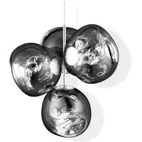Melt Small LED Chandelier - Chrome
