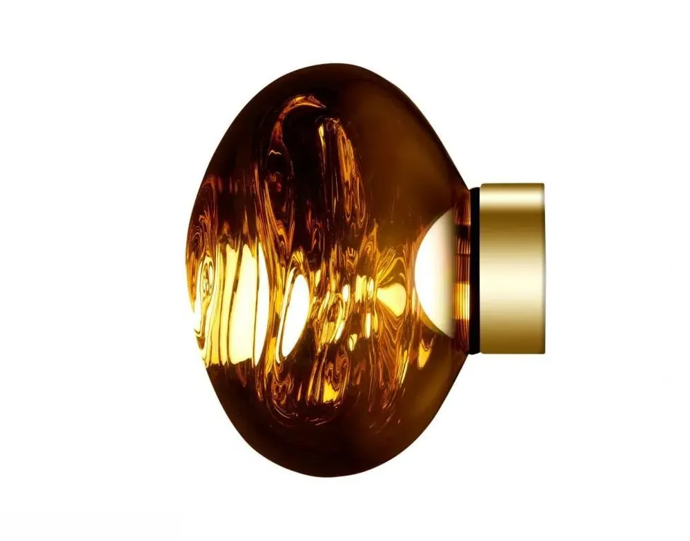 Mini LED Wall Light - Smoke, Glass