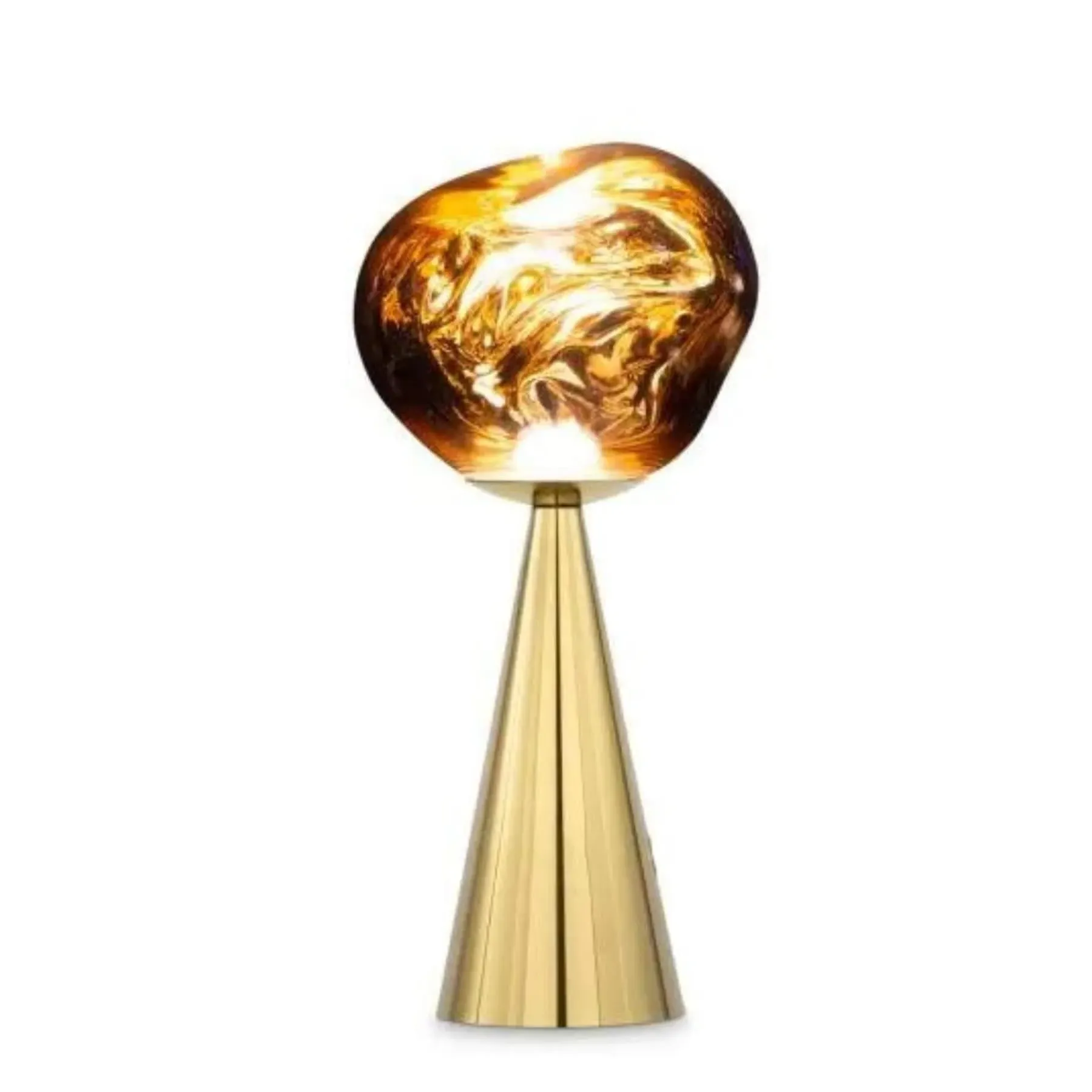 Portable LED Table Lamp Rechargeable - Copper