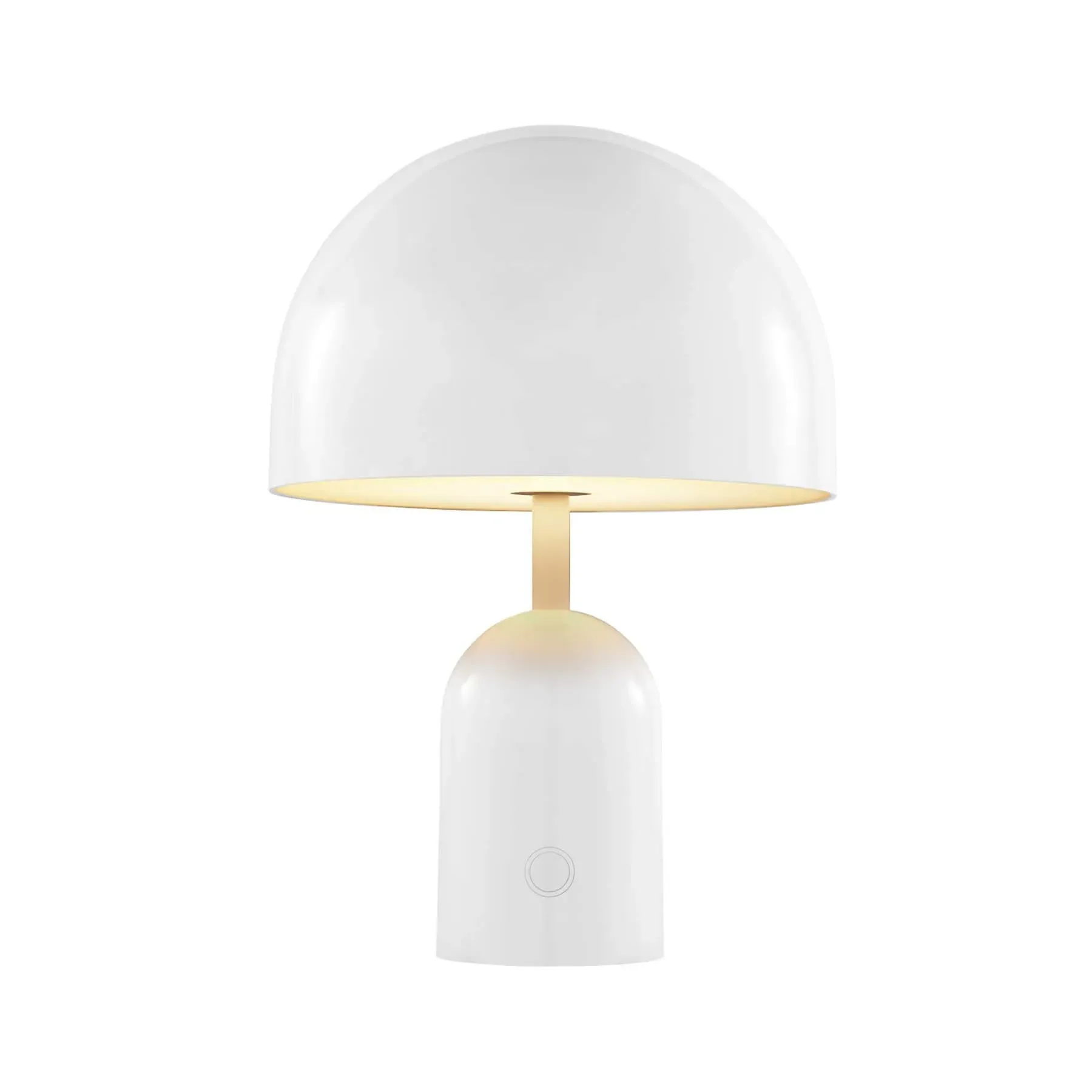 Portable LED Table Lamp with Dimmer - White