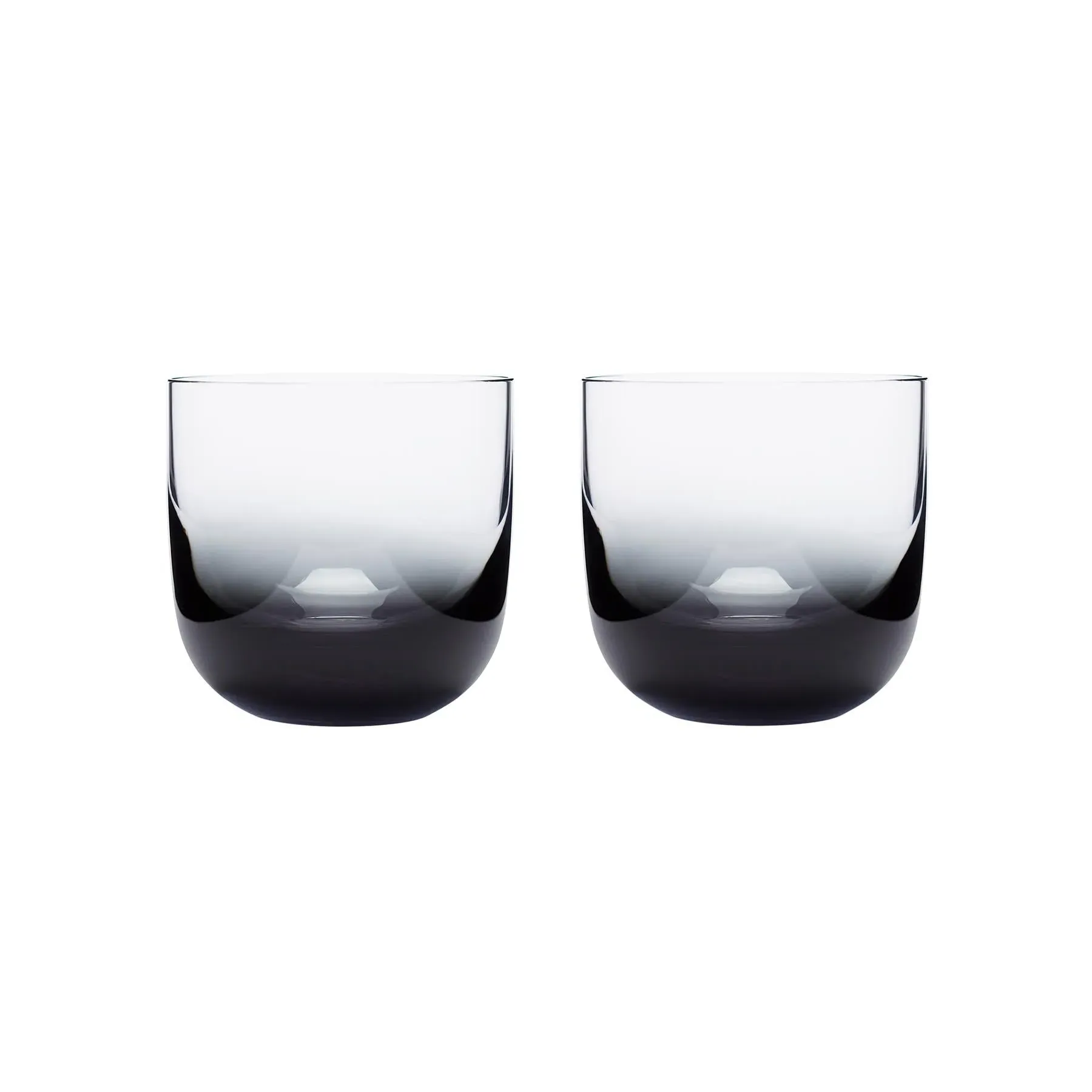 Set of 2 Whiskey Glasses - Copper, Glass