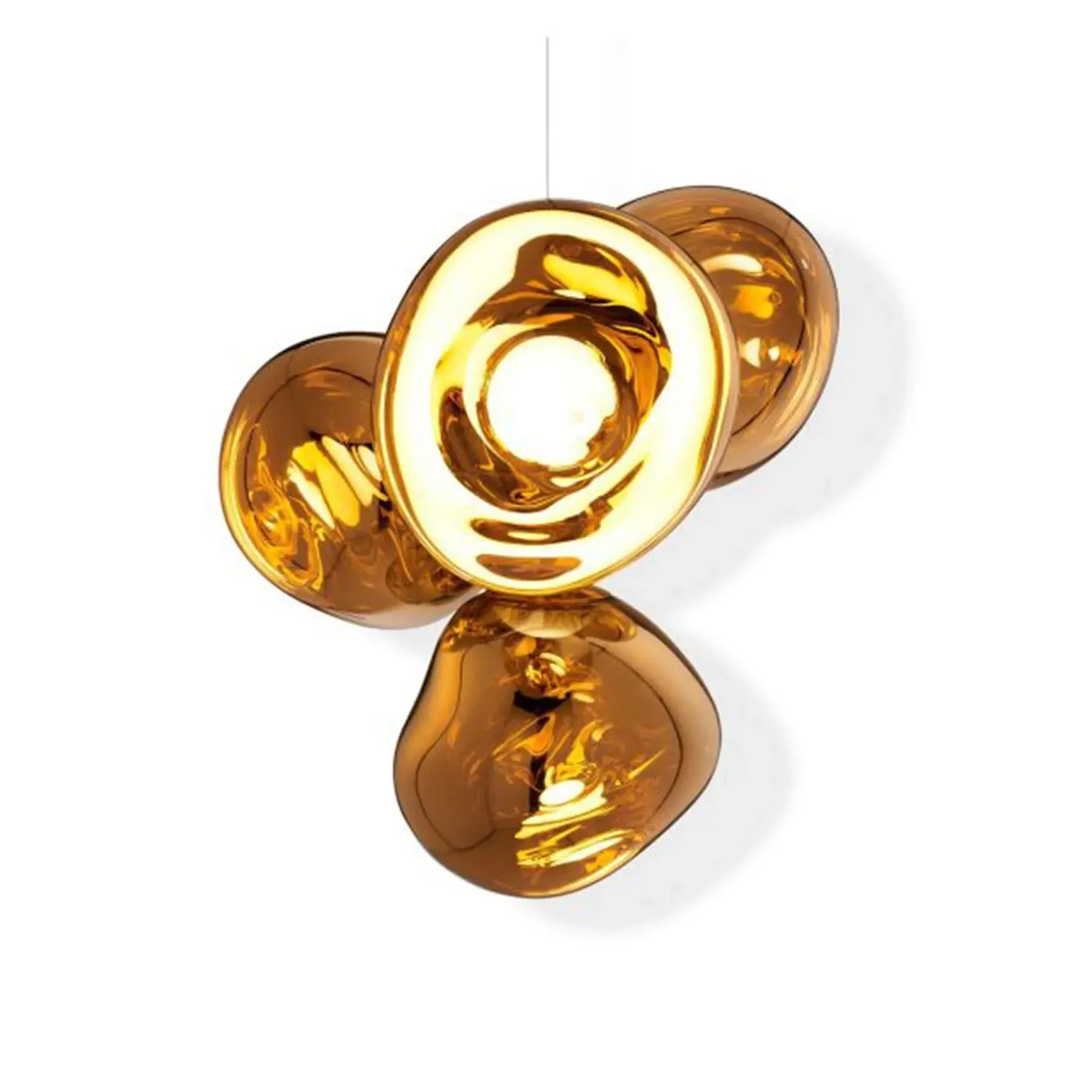 Small LED Chandelier - Gold