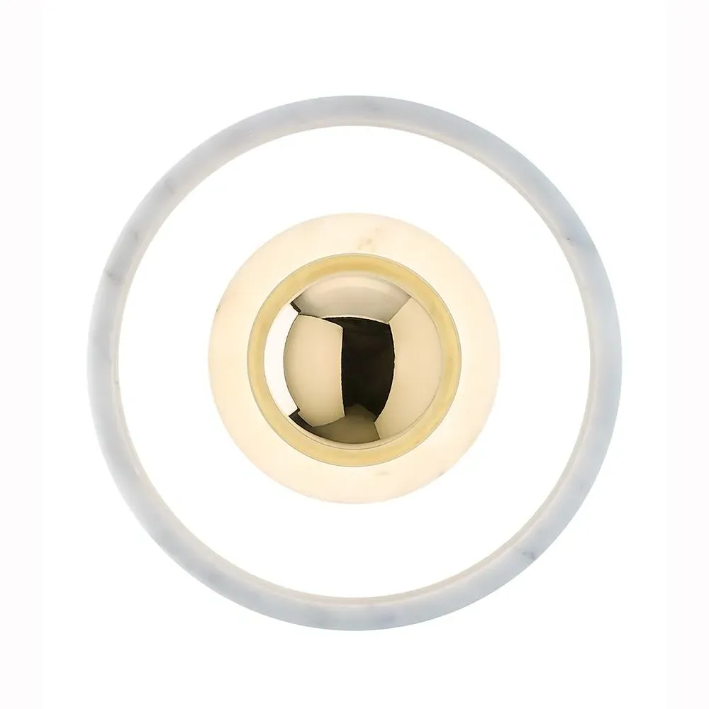 Stone Wall Light - White, Marble