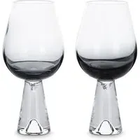 Tank Wine Glasses Set of 2 - Black