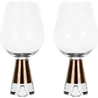 Tank Wine Glasses Set of 2 - Copper