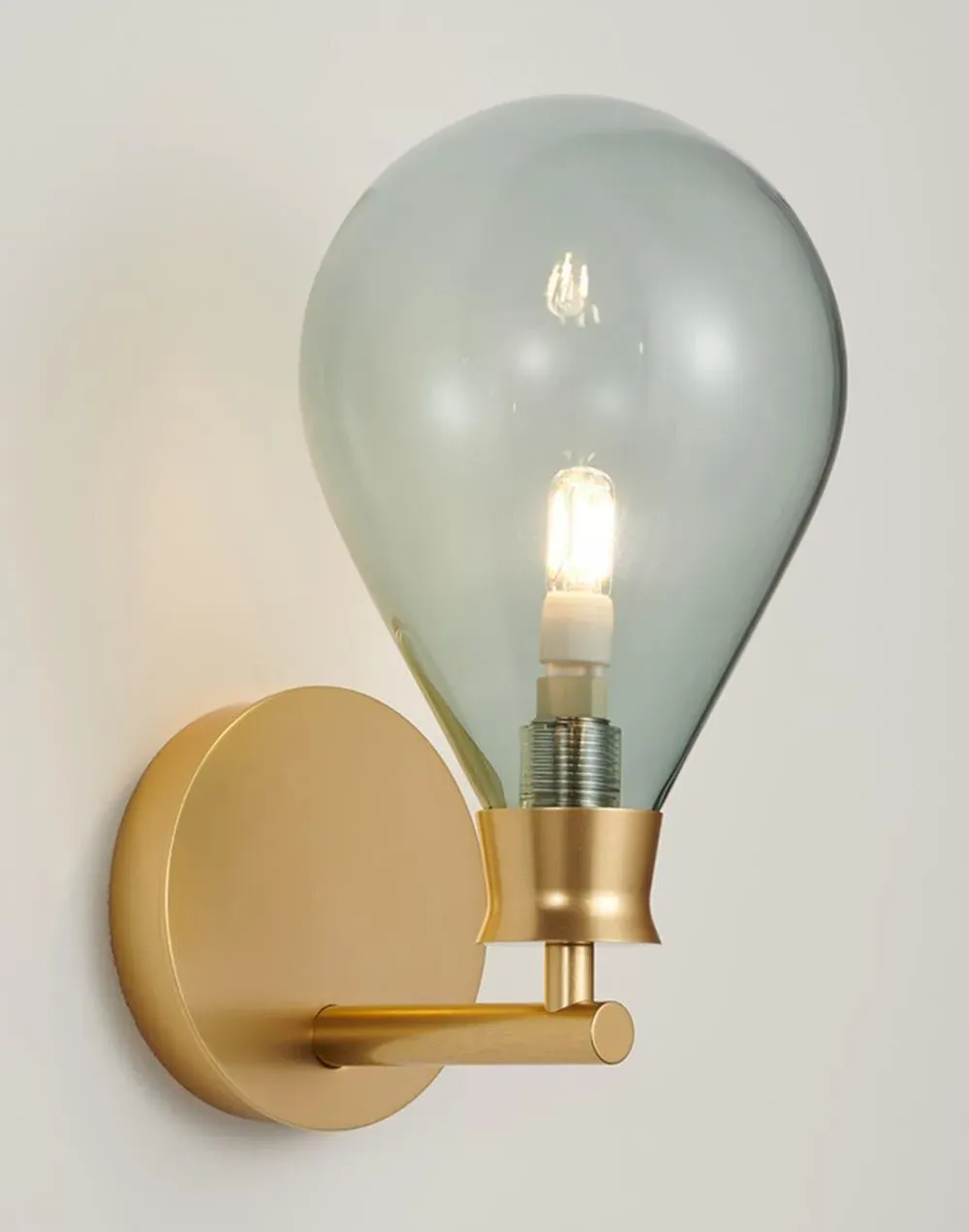 Cintola Wall Light - Satin Bronze, Aluminium