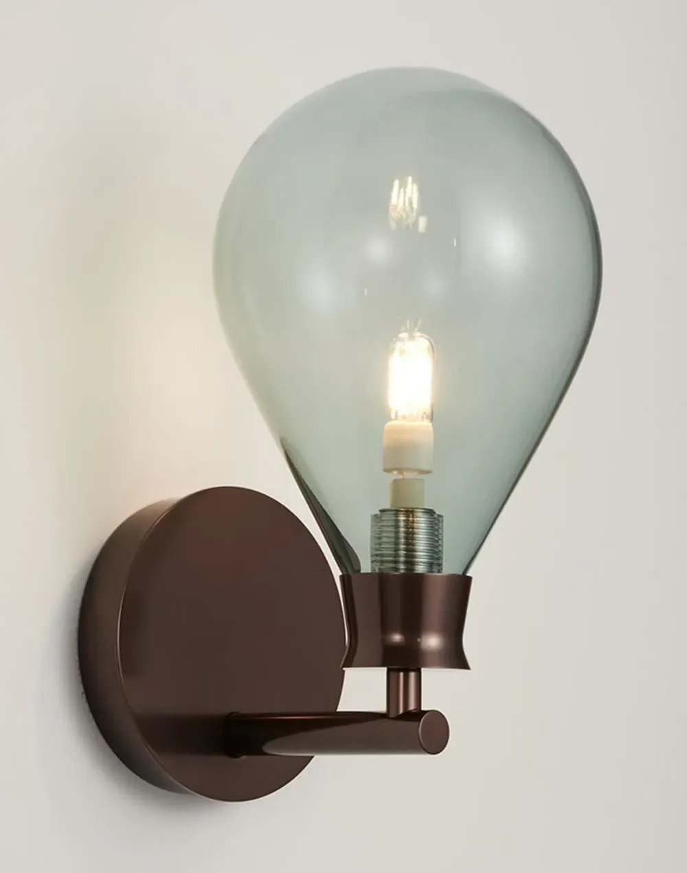 Cintola Wall Light - Satin Bronze, Aluminium
