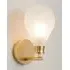 Cintola Wall Light - Satin Gold, Aluminium