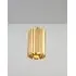 Facet Pendant Light - Polished Gold, Metal