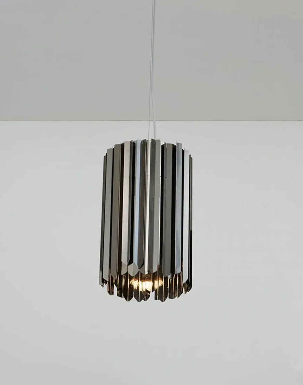 Facet Pendant Light - Satin Bronze, Metal
