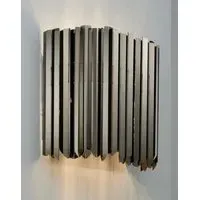 Facet Wall Light - Black Nickel, Metal