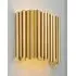 Facet Wall Light - Satin Gold, Metal