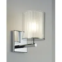 Flute Extra Large Wall Light - Polished Nickel