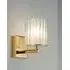 Flute Small Wall Light - Polished Gold