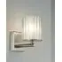 Flute Small Wall Light - Polished Nickel