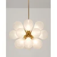 Maxi Pendant Light - Satin Gold, Aluminium
