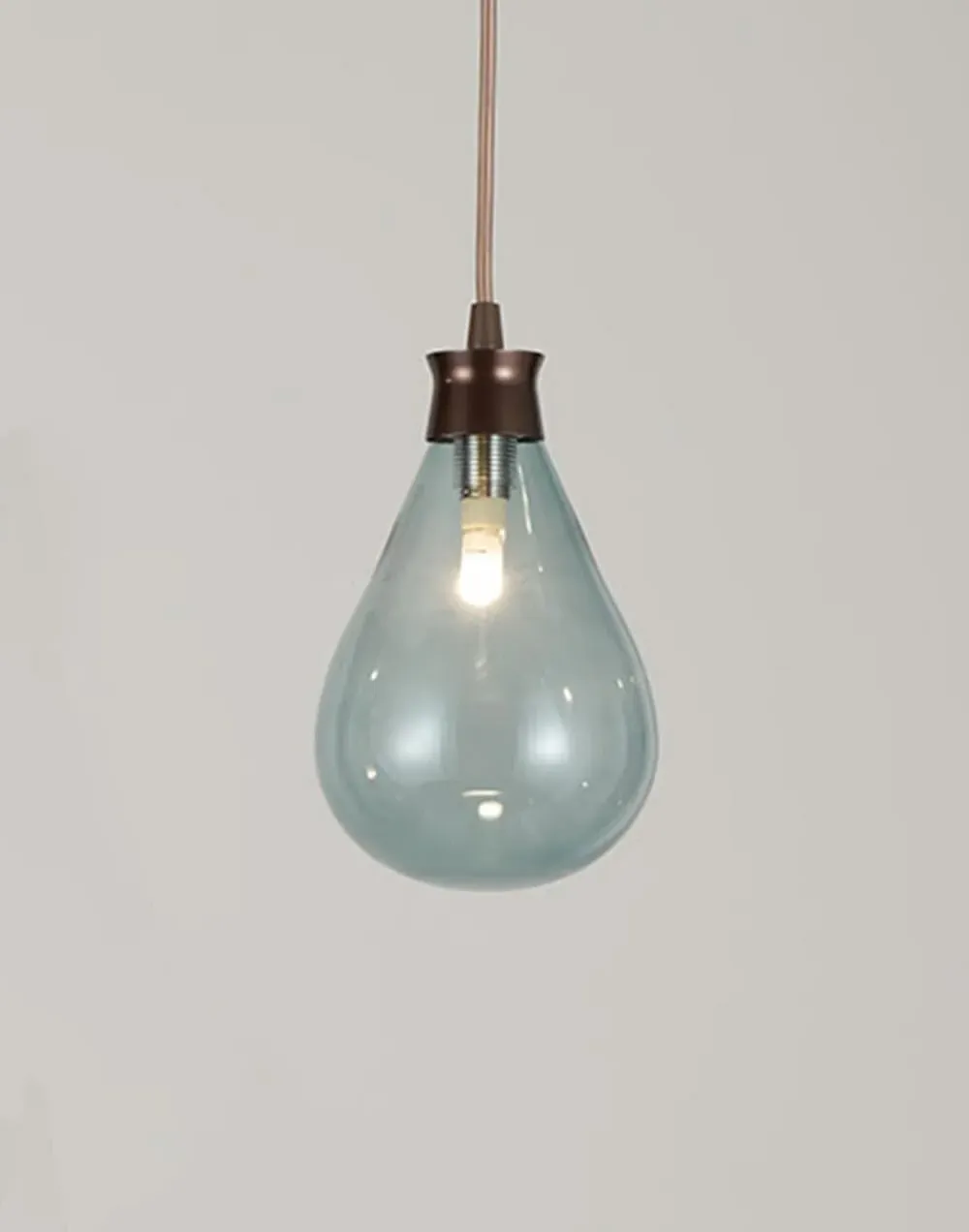Pendant Light - Bronze, Glass