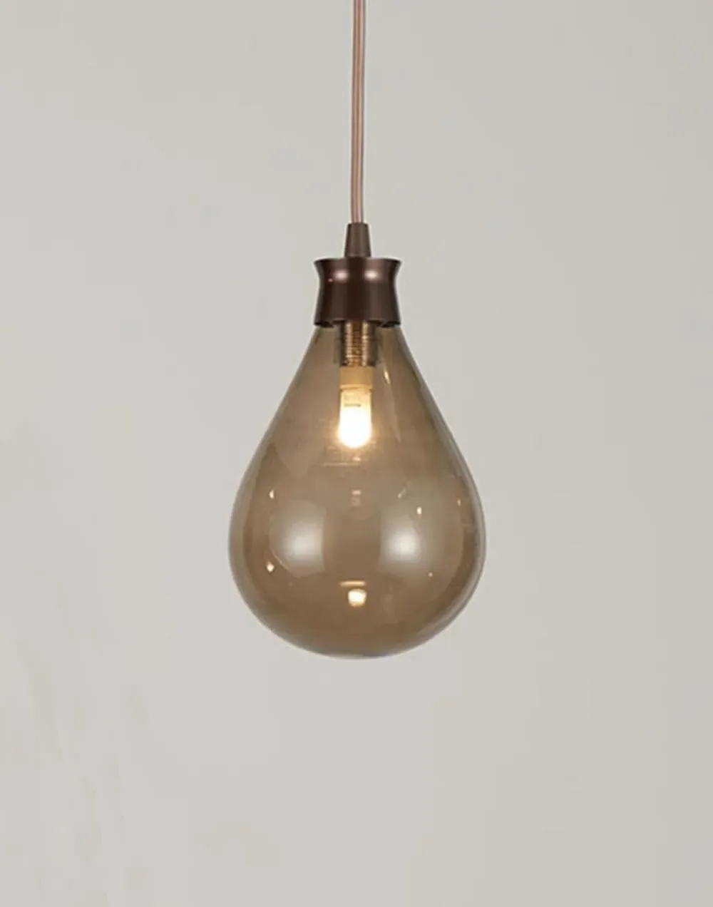 Pendant Light - Satin Bronze, Aluminium