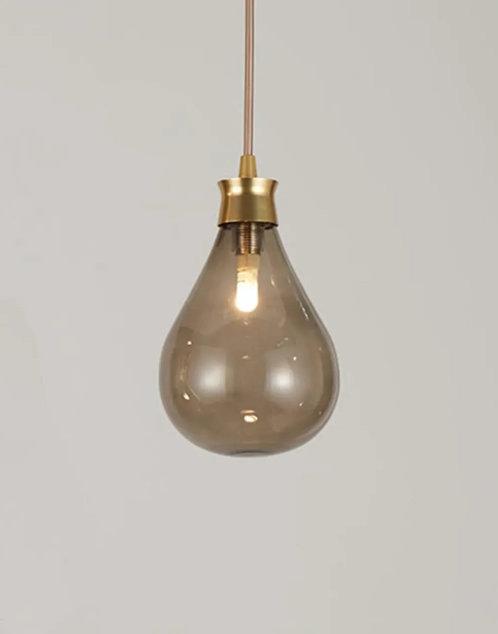 Pendant Light - Satin Gold, Aluminium
