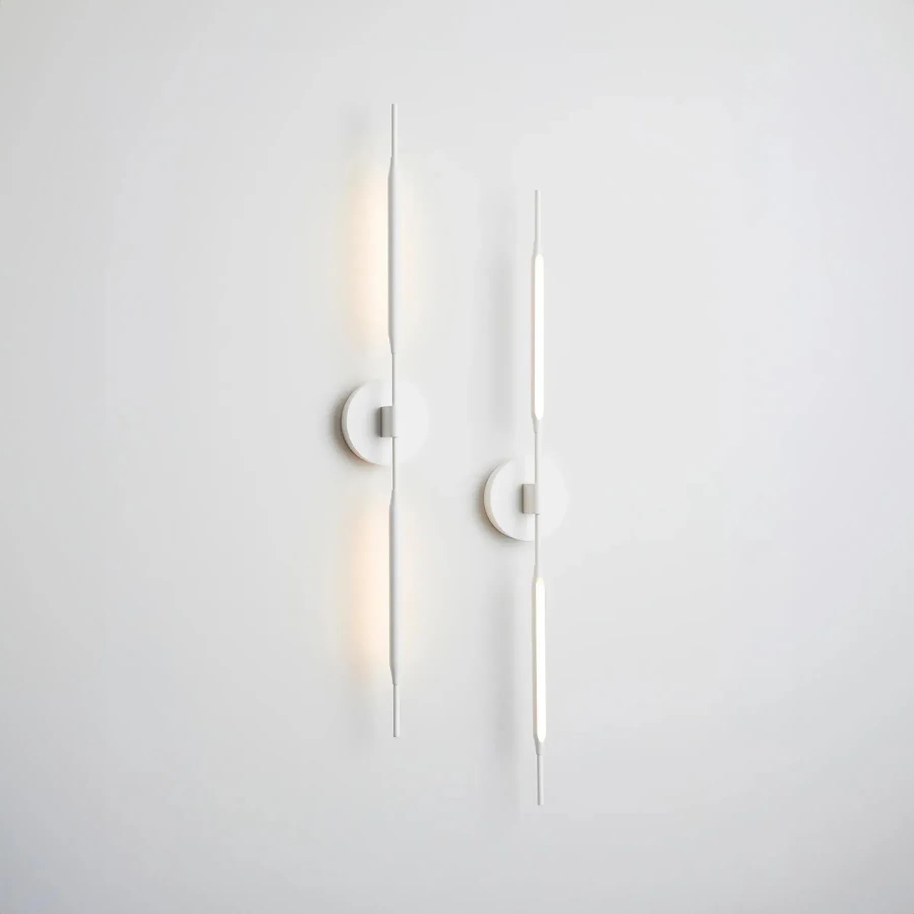 Reed Wall Light with LED - Gold, Metal