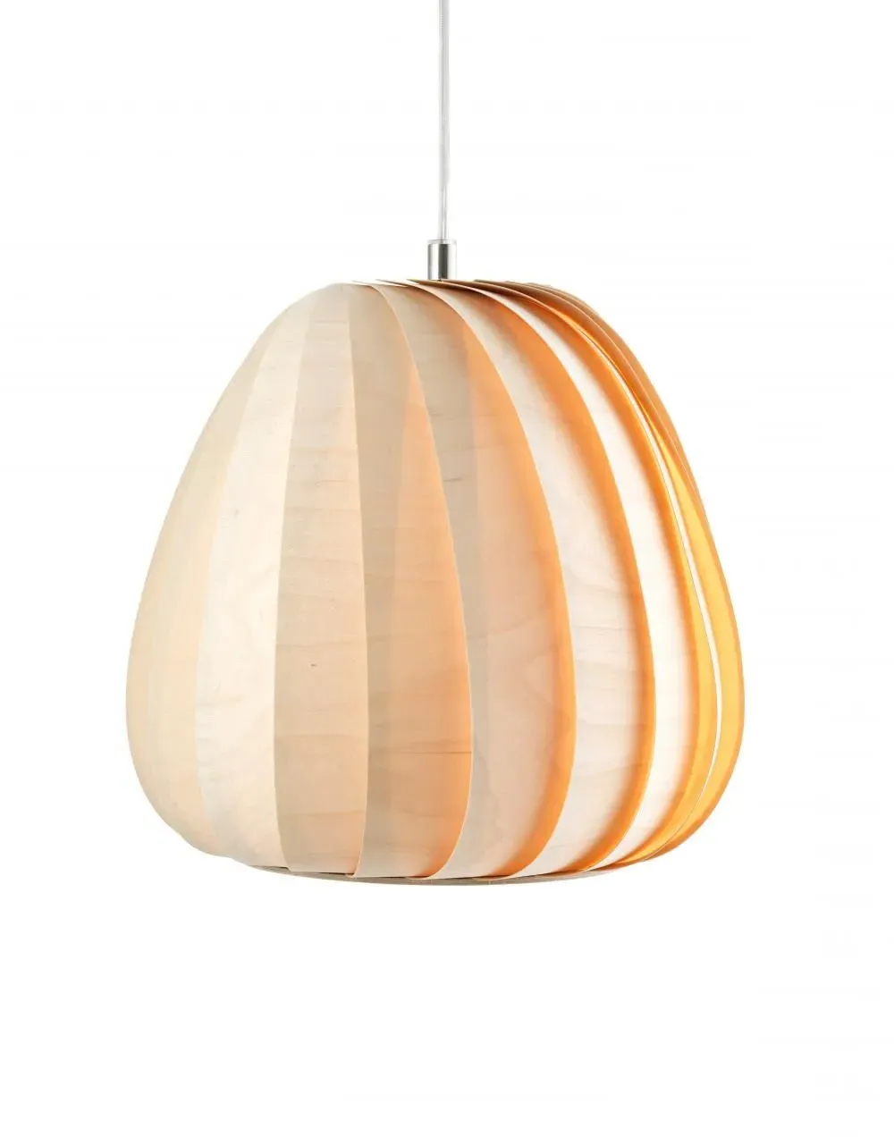 Large Pendant Light - White, Plastic